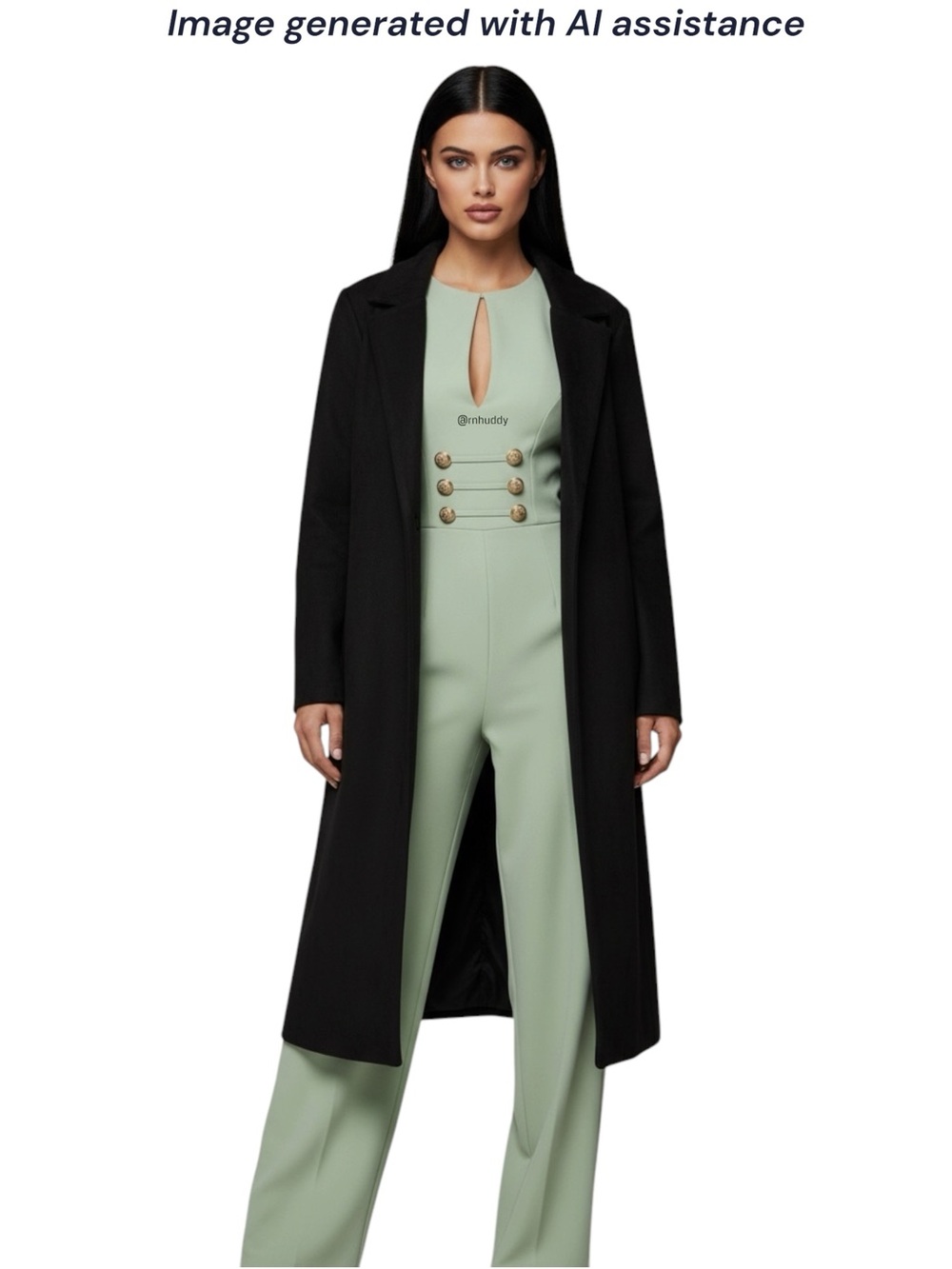 Zara XS black faux suede twill oversized open coat
